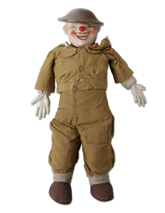 Soldatenpop Sammy – Deze Tommy pop vormt een duo met Laurel.