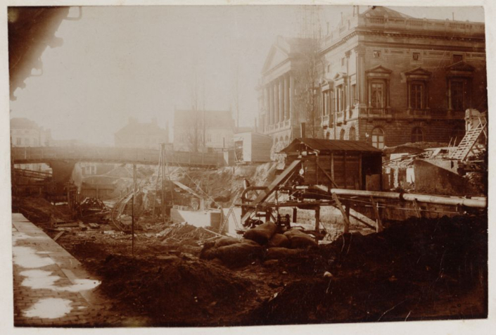 Gent: Ketelvest en Ketelbrug, circa 1894?