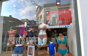 Het verhaal van de Roste Wasser in de vitrine van Eva's Appel